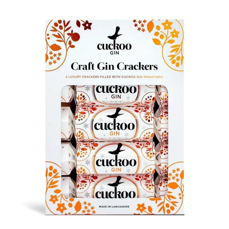 Cuckoo Gin Christmas Crackers