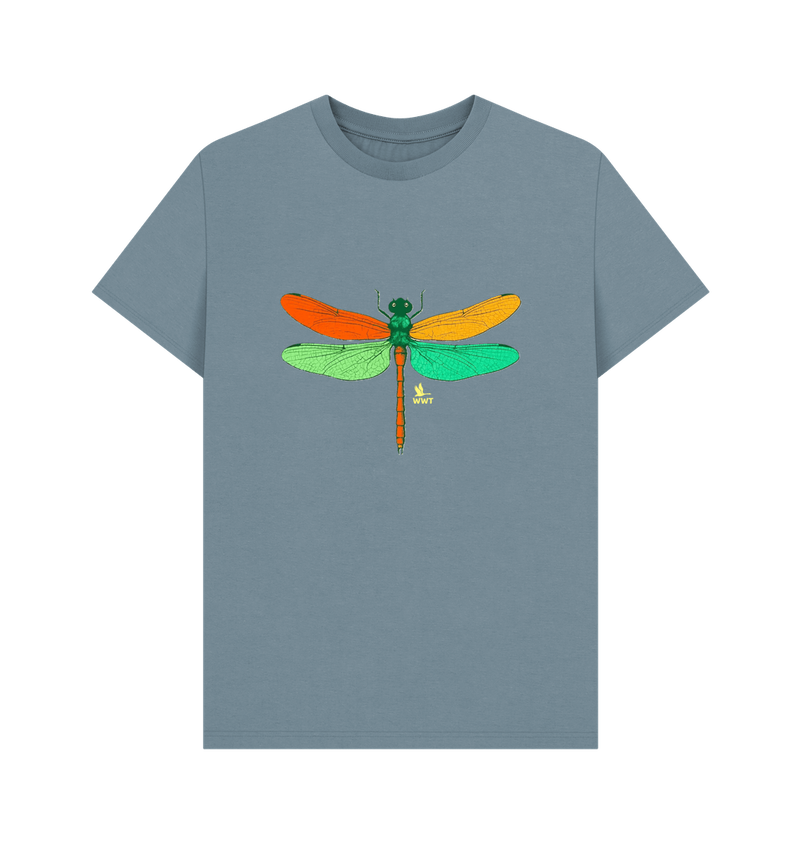 Stone Blue Printed T-shirt