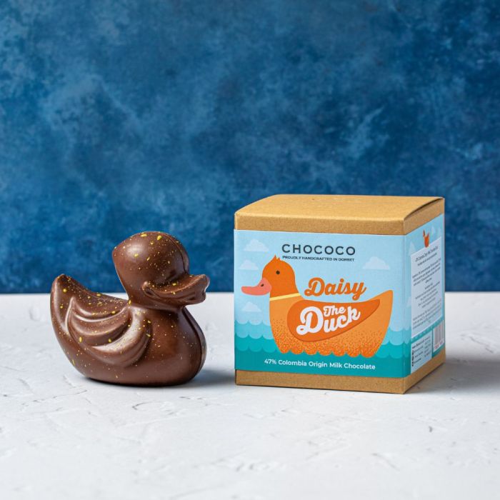 Daisy Milk Chocolate Duck