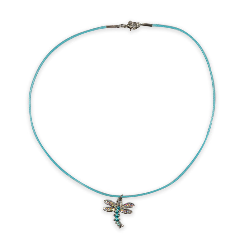 Kids sparkle dragonfly necklace