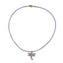 Kids sparkle dragonfly necklace