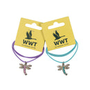 Kids sparkle dragonfly necklace