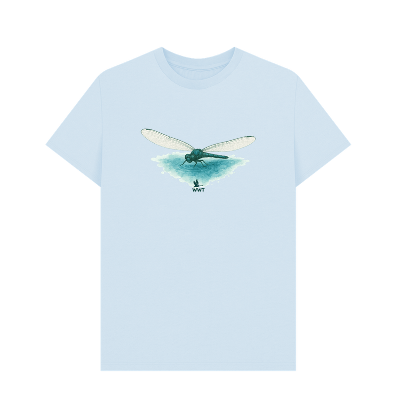 Sky Blue Printed T-shirt