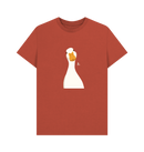 Rust Printed T-shirt Front