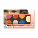 Face Paint Palette 6 colours - Metallic