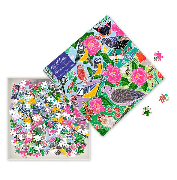 Kate Heiss: Garden Birds Puzzle 1000pcs