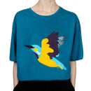 Adult Kingfisher t-shirt - ocean
