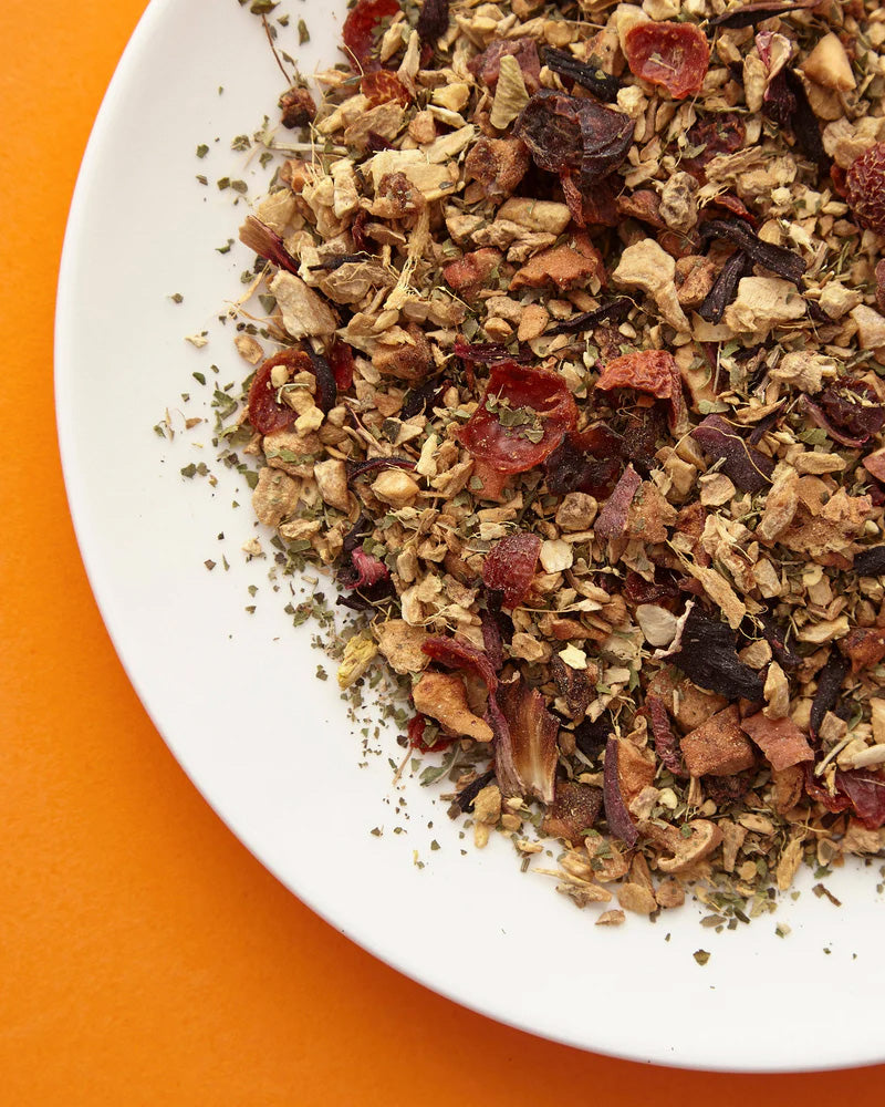 Brew Tea Co Lemon and Ginger Loose Leaf Tea