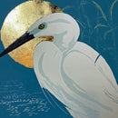 Sue Welfare Little Egret greeting card