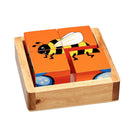 Wooden Minibeast Black Puzzle