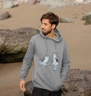 Red Crested Crane's Hoodie