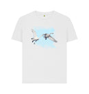 White Women's Bewick's Swan t-shirt