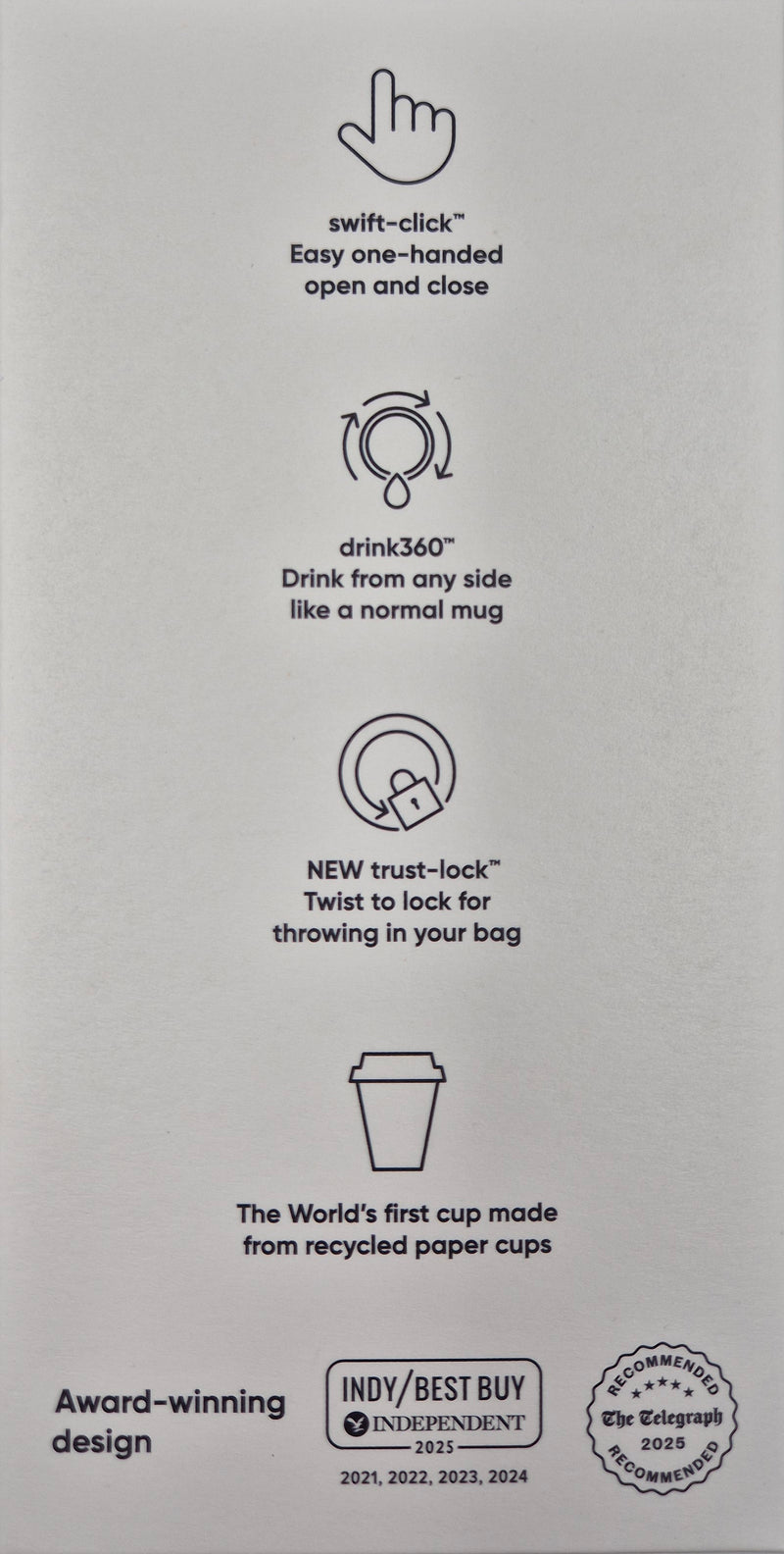 Circular reusable cup | Sustainable Travel Cups | WWT