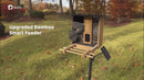 Video of the birdfy smart camera feeder with solar