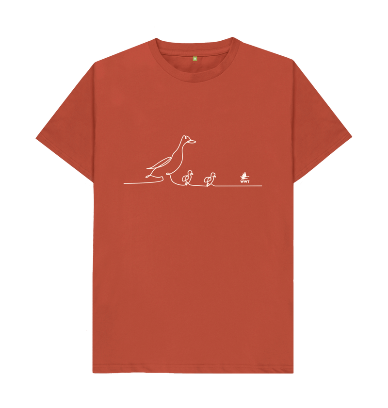 Rust Printed T-shirt