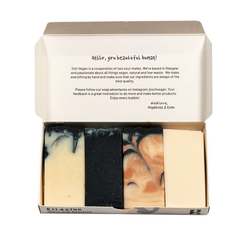 Och Vegan Relaxing soaps gift box