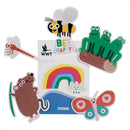 Festival friends sticker