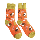 Miss Sparrow Ladies Winter Sock Woodland -  Burnt Orange