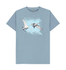 Stone Blue Men's Bewick's Swans T-shirt