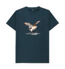 Denim Blue Printed T-shirt