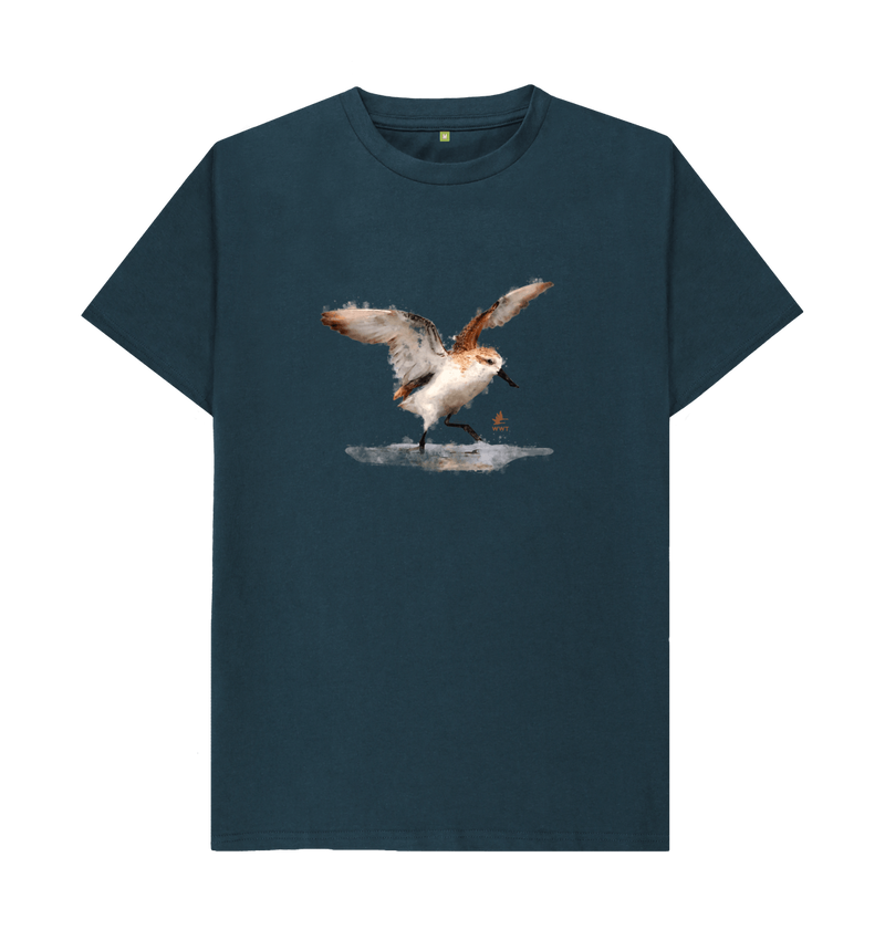 Denim Blue Printed T-shirt
