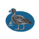 Embroidery bird patches