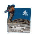 Embroidery bird patches