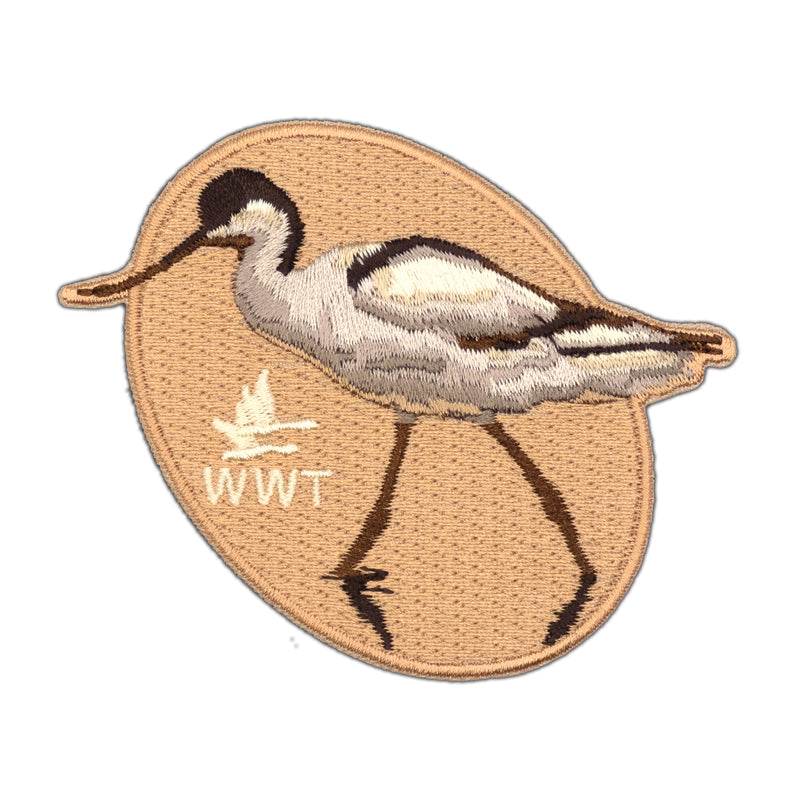 Embroidery bird patches