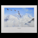Bar-headed geese print
