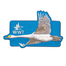 Embroidery bird patches