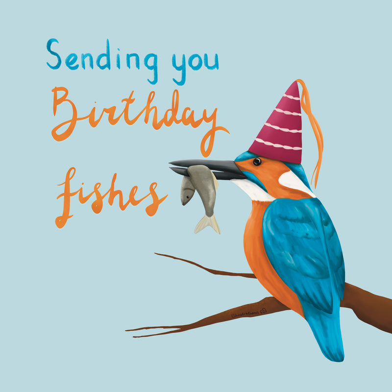 Birthday Fishes card