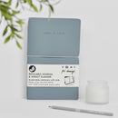 Vent for Change Recycled leather refillable weekly planner