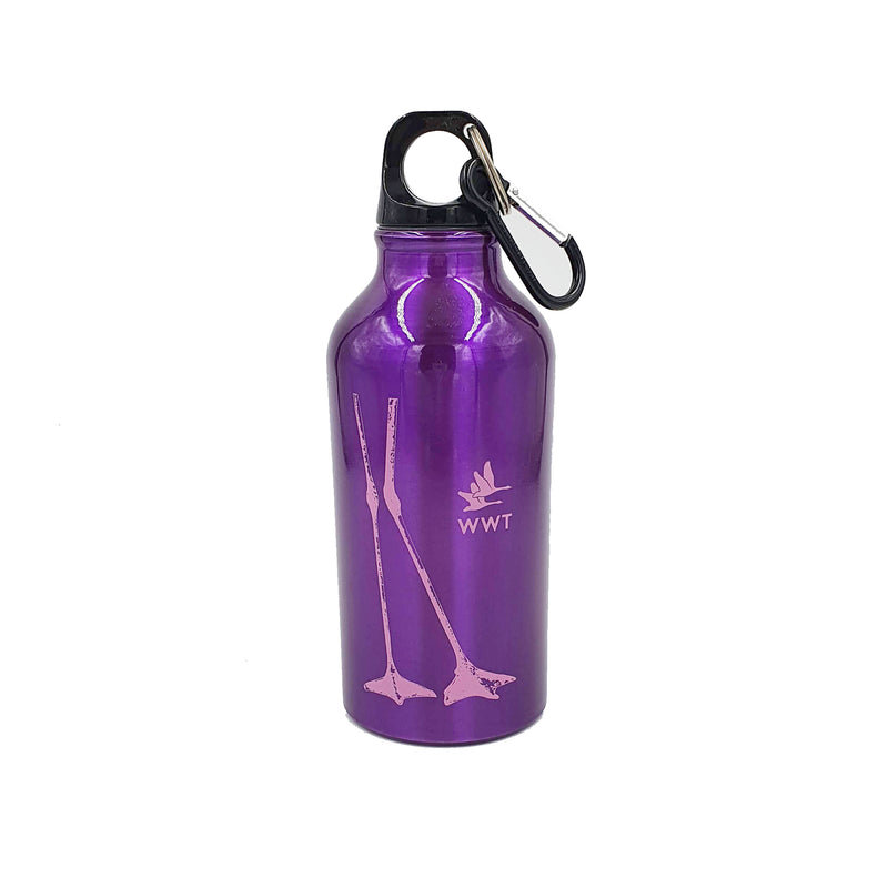 Flamingo drinks bottle - purple