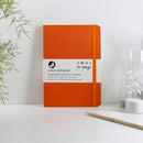Vent for change A5 recycled leather lined notebook - available in 7 colours