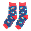 Children's UFO socks - Navy