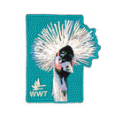 Embroidery bird patches