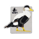 Embroidery bird patches