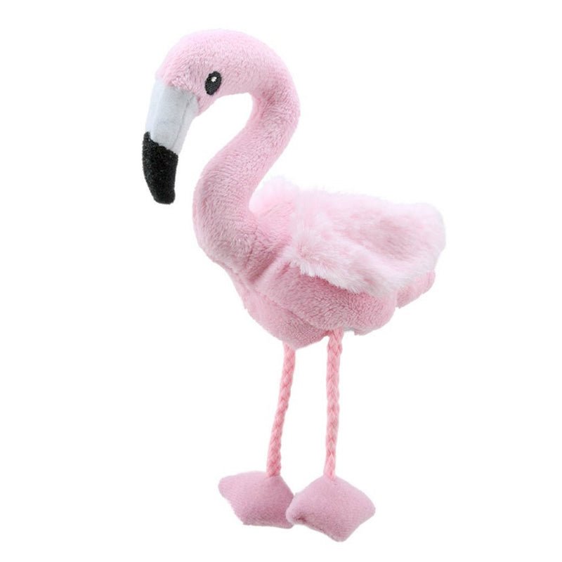 Flamingo finger puppet