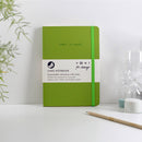 Vent for change A5 recycled leather lined notebook - available in 7 colours