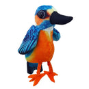 Kingfisher finger puppet