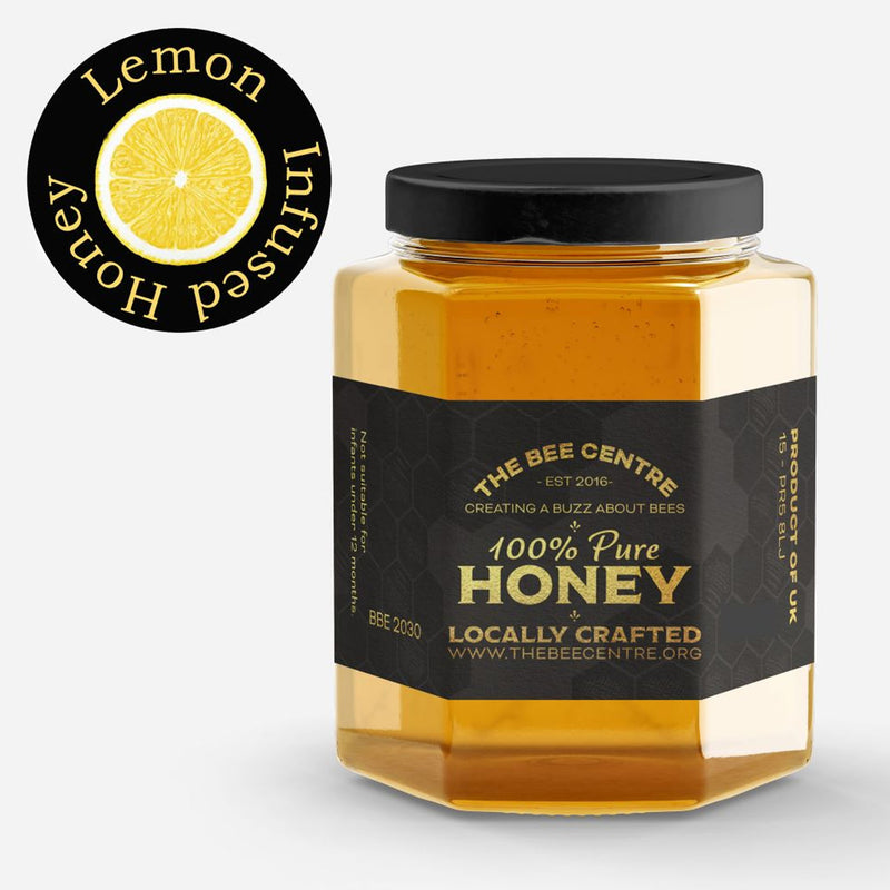 Lemon infused honey