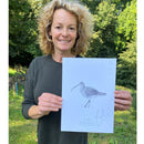 Curlew print - Signed by Kate Humble
