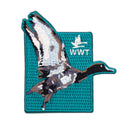 Embroidery bird patches