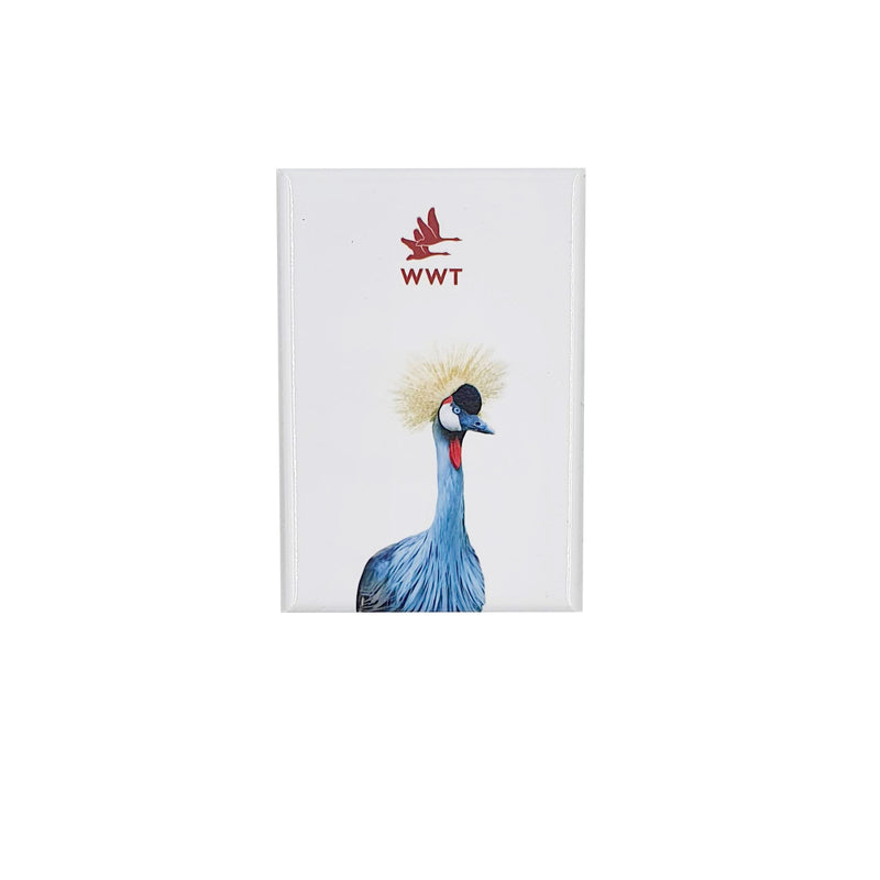 Crowned crane magnet