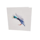 Mallard watercolour art card