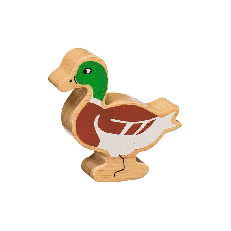 Brown duck figure