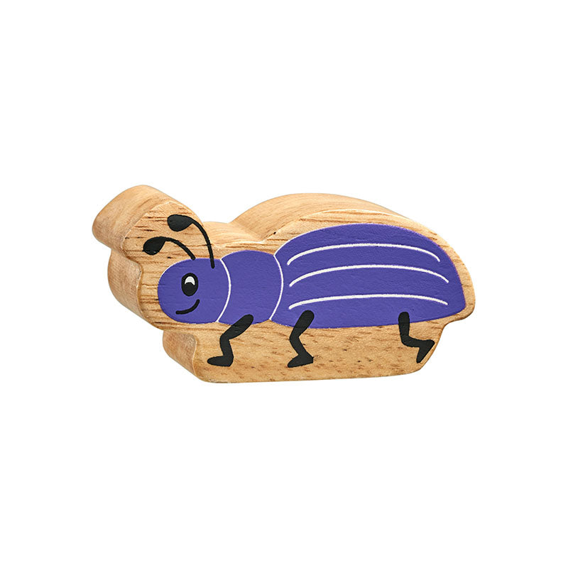 Purple beetle figure