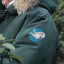 Embroidery bird patches