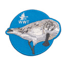 Embroidery bird patches