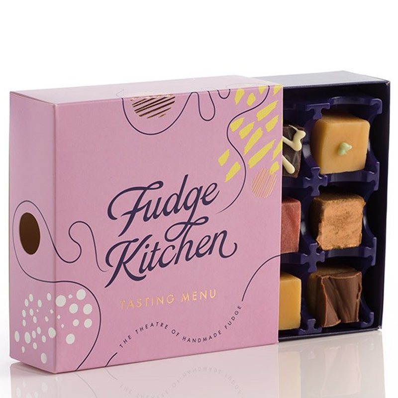 Tasting menu -  fudge gift box